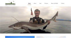 Desktop Screenshot of kayakfishermanireland.com